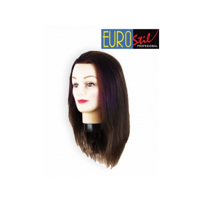 Glava za trening prirodna kosa 35-40 cm  0624