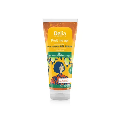 DELIA Gel za umivanje lica i tela - Mango 200ml